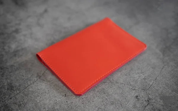 PASSPORT COVER made of leather