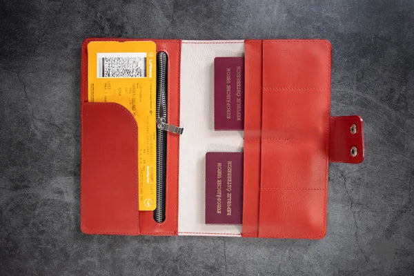 Travel Wallet SIGNAL RED