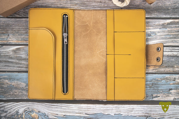 Travel Wallet CORN YELLOW