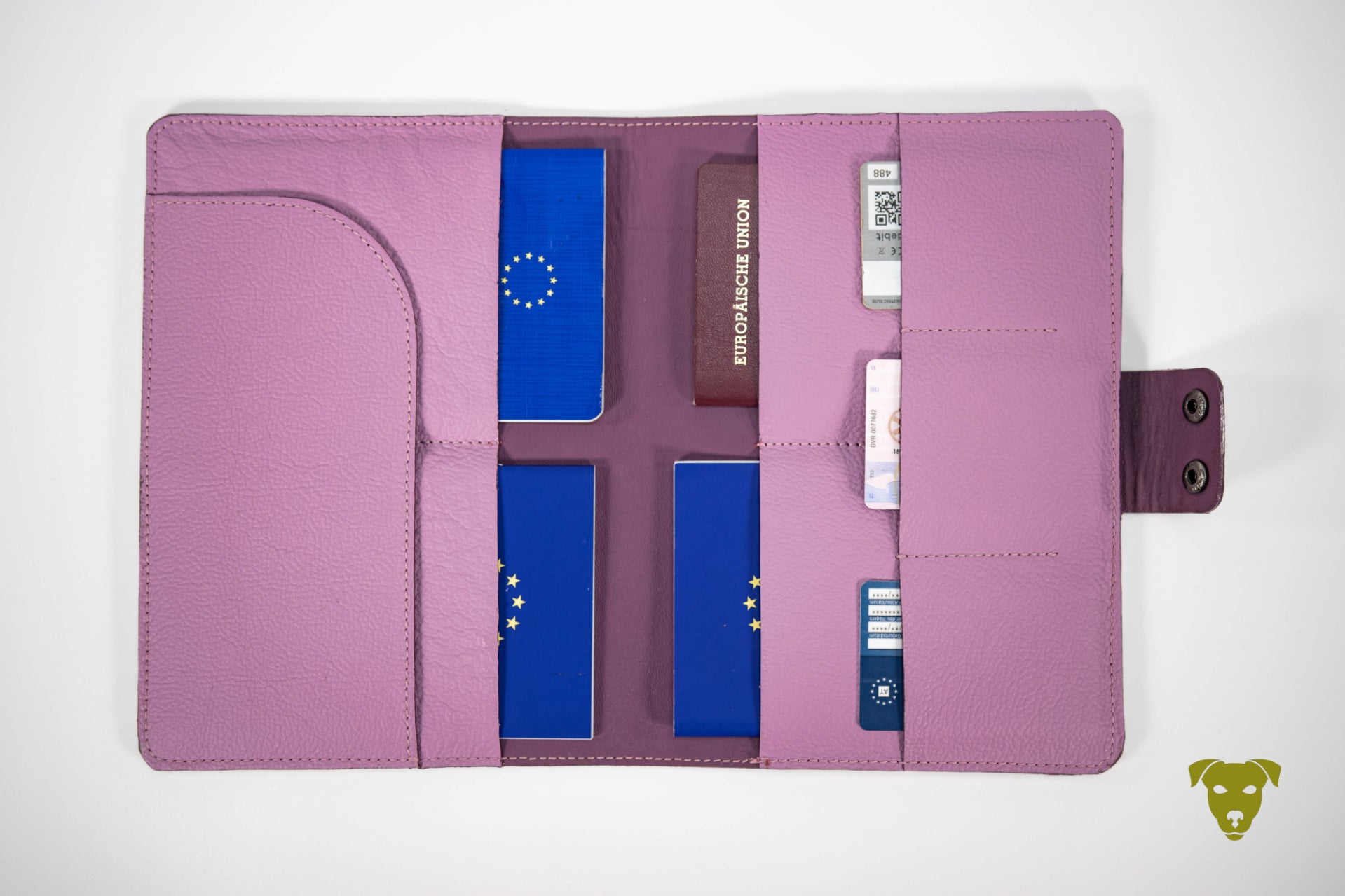 Travel Wallet ORCHIDEE für 4 Pässe